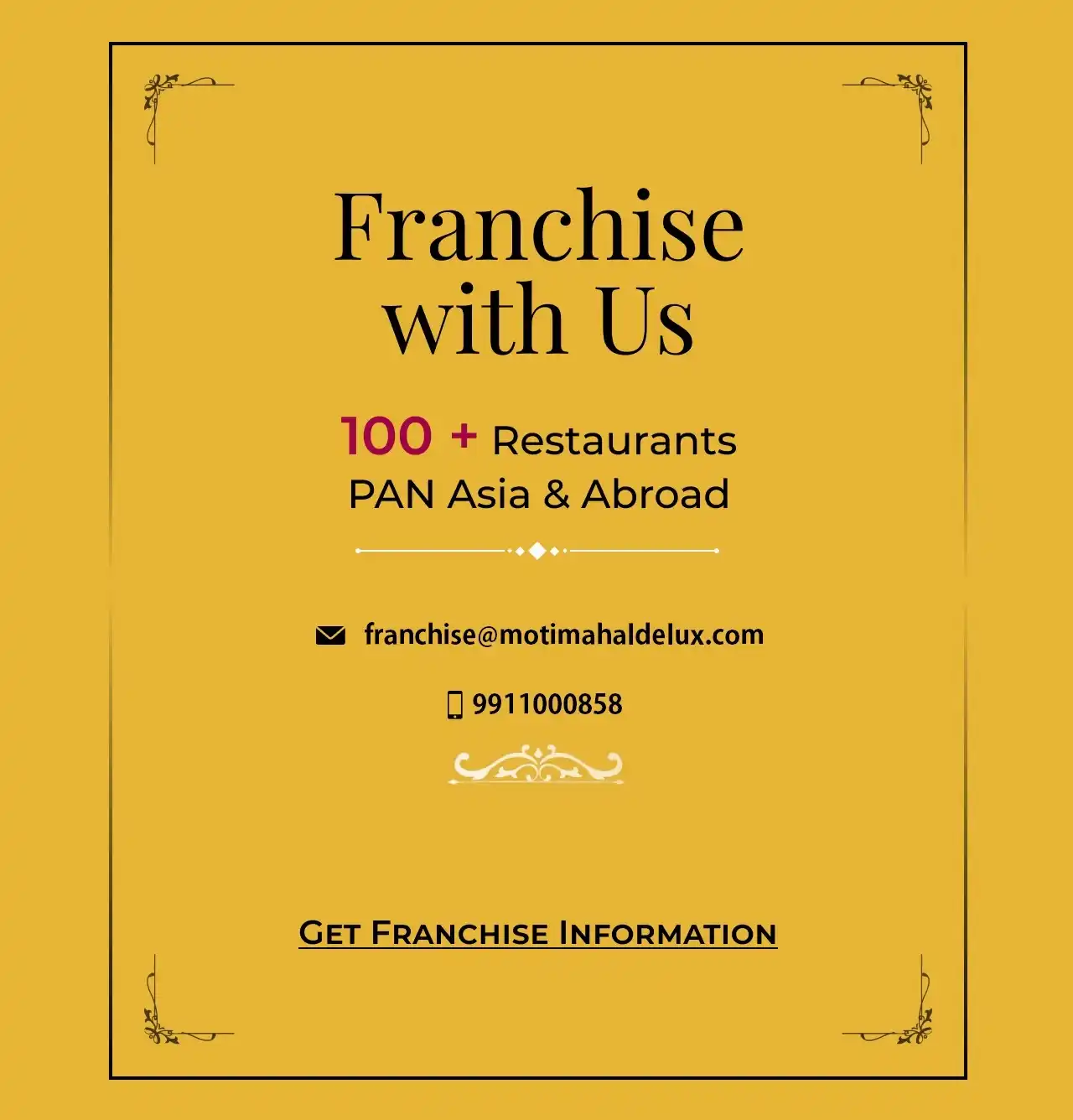 Franchise With Us